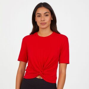 ARITZIA Wilfred‎ Free Twist Front Top Red X-Small